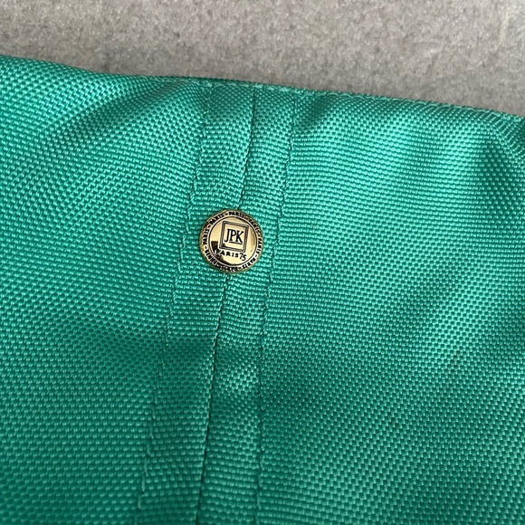 JPK Paris 75 Green Nylon Shoulder Bag - Picture 2 of 8